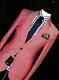 Bnwt Rare Mens Paul Smith Ps London 2019 Collection Pink Slim Fit Suit 40r W34