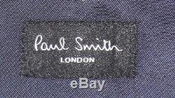 Bnwt Tailor-made Paul Smith The Floral Charcoal Dark Grey Slim Fit Suit 42r W36