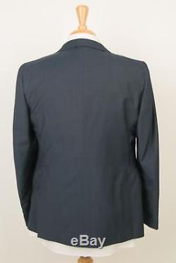 Boglioli Milano'Alton' $1,795 Dark Blue 2 Button Slim Fit Wool Suit 50 IT 40 US