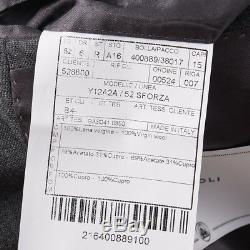 Boglioli Slim-Fit'Sforza' Solid Medium Gray Woven Wool Suit 42R (Eu 52)