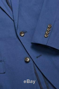 Bonobos Jetsetter Stretch Italian Suit Jacket & Pants BLUE 38R SLIM FIT 33 x 37