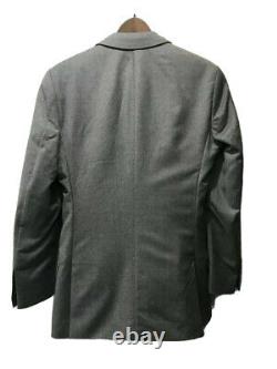 Brand New Reiss Peak Lapel Modern Grey Slim Fit Suit Size 36 W30