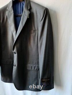 Brooks Brothers Grey Formal Blazer 40L Slim Fit Milano 100% Wool Jacket RRP £460
