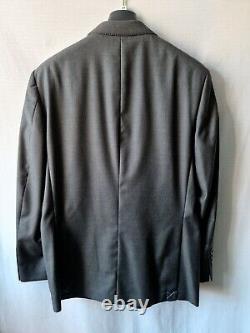 Brooks Brothers Grey Formal Blazer 48L Slim Fit Milano 100% Wool Suit Jacket