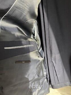 Calvin Klein 2 Piece Navy Suit Jacket (42R) & Trouser W32 / L32 (Never Worn)