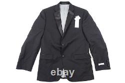 Calvin Klein Ck Myer Black 38 Regular 32 Slim Fit 100% Wool Suit Mens Nwt New