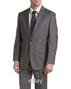 Calvin Klein Grey Sharkskin Slim-fit Suit Grey 38s