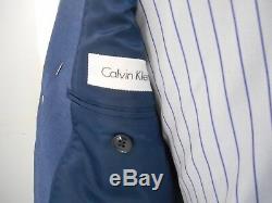 Calvin Klein Men's Blue Extreme Slim Fit Suit $130.00 42R