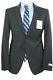 Calvin Klein Mens Extreme Slim Fit 2-Piece Suit Stretch Wool 0277 Charcoal