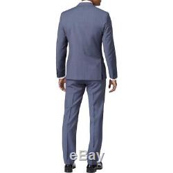Calvin Klein Mens Wool Slim Fit 3PC Two-Button Suit BHFO 2012