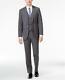 Calvin Klein X Slim Fit 3pc Vested Suit Grey Mens Size 44L 37W New