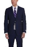 Canali 1934 Slim Fit 40r 50 Drop 6 Blue Pinstriped Fully Canvassed Wool Suit
