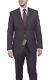Canali Exclusive Slim Fit 42r 52 Drop 8 Solid Charcoal Gray Super 150s Wool Suit