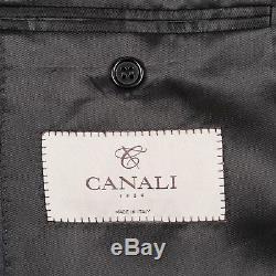 Canali Men's Two Button Navy Blue Slim Fit 100% Wool Suit US 40 EU 50