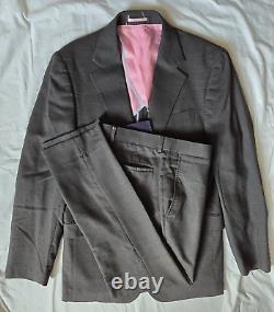 Charles Tyrwhitt Slim Fit Grey 2 Piece Mens Suit Size 40L/32L