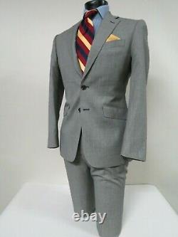 Charles Tyrwhitt Super 120 Half canvas slim fit collection suit 40 R