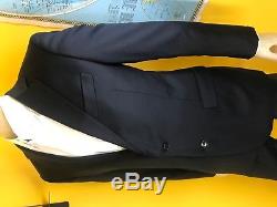 Current Flawless Brooks Brothers 1818 Fitzgerald Navy Suit 41 R Slim Fitting