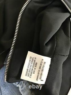 Cushnie Et Ochs Body Suit Black Gloss Jersey Long Sleeve Size XS NWT $695