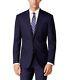 DKNY Men's Tic Slim Fit Suit Fit 2 Button Side Vent Wool DEKA2012Y1019 Blue