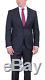 DKNY Skinny Slim Fit Charcoal Gray Plaid Two Button Wool Suit