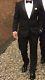 DKNY black slim fit suit Prom Wedding only worn once