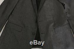 DOLCE & GABBANA Suit Gray Wool Silk MARTINI Slim Fit 3 Piece IT52/US42 RRP $3000