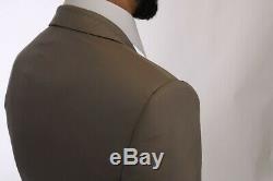 DOLCE & GABBANA Suit One Button Gray Silk Slim Fit Mens EU54/ US44 /XL RRP $3580