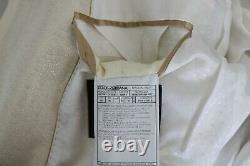 DOLCE & GABBANA Suit SICILIA Cream Metallic Slim Fit 3 Piece EU48/ US38 /M $3600