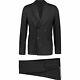 DSQUARED2 Double Breasted 2-Piece Suit Slim Fit Charcoal Size UK40