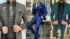 Designer S Fashion Men Suit Slim Fit Prom Wedding Suits Mens Tuxedo
