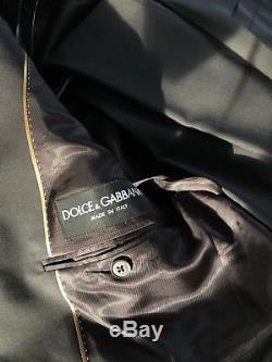 Dolce & Gabbana Black Slimfit Suit 38