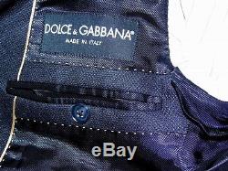 Dolce & Gabbana -Italy Smart Designer Slim Fit Blue/Grey Suit UK 40 EU 50