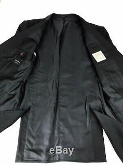 Ermenegildo Zegna Mens Black Slim Fit Cool Effect Suit 40r 34w 32l Recent