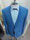 Falabella Men's Blue Slim Fit Suit and Trousers 44 Regular Jacket / 38 Waist