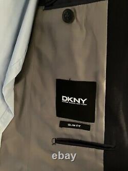Full DKNY Slim Fit Suit With Shirt And Tie