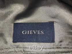GIEVES & HAWKES Mens Slim Fit TWEED WOOL SUIT 40 Reg W32 L31.5 GORGEOUS