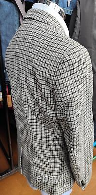 Gianni Feraud Men's Billy Wool Blend Slim Fit Check 3 Piece Suit 40R / 36 Waist