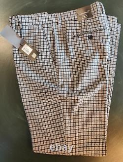 Gianni Feraud Men's Billy Wool Blend Slim Fit Check 3 Piece Suit 40R / 36 Waist