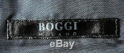 Gorgeous Luxury Mens Boggi Milano Navy Blue Slim Fit 2 Piece Suit 42r W36 X L32