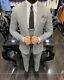 Gray Slim-Fit Suit 3-Piece, All Sizes Acceptable #149