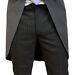 Grey Slim Fit Tailcoat Wedding Suit Morning Jacket Trouser Royal Ascot Tails