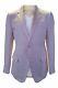 Gucci Slim Fit Cream Silk Jacquard Single Breasted Suit Jacket (54r)