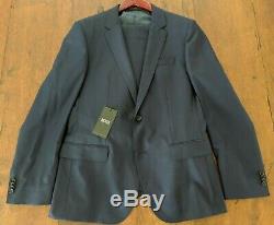 HUGO BOSS Huge2/Genius1 Slim Fit Super 110's Suit in Navy, Size 40 $795