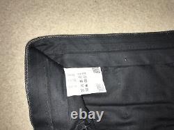 HUGO BOSS -Mens Slim Fit DARK GREY WOOL SUIT 40 Reg W34 L32 GORGEOUS