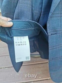 HUGO BOSS NEW $995 Huge6 / Genius4 Slim Fit Wool Suit Men's 40S