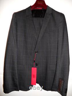 HUGO BOSS Soft constructed super fabric slim fit Suit Size UK 44REUR 54RW38