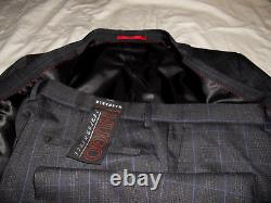 HUGO BOSS Soft constructed super fabric slim fit Suit Size UK 44REUR 54RW38