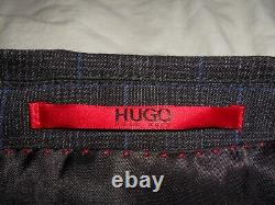 HUGO BOSS Soft constructed super fabric slim fit Suit Size UK 44REUR 54RW38