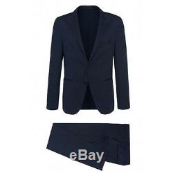 HUGO BOSS slim-fit suit new wool Novel/Barter-D EU50-UK40R Blue RRP£830