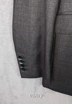 Hackett Grey Sharkskin 100% Wool Slim Fit Suit 44R / 38R EU 54R